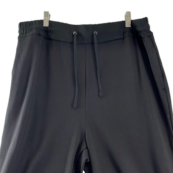 Badgley Mischka Black Rayon Drawstring Lounge Pants - Picture 1 of 9